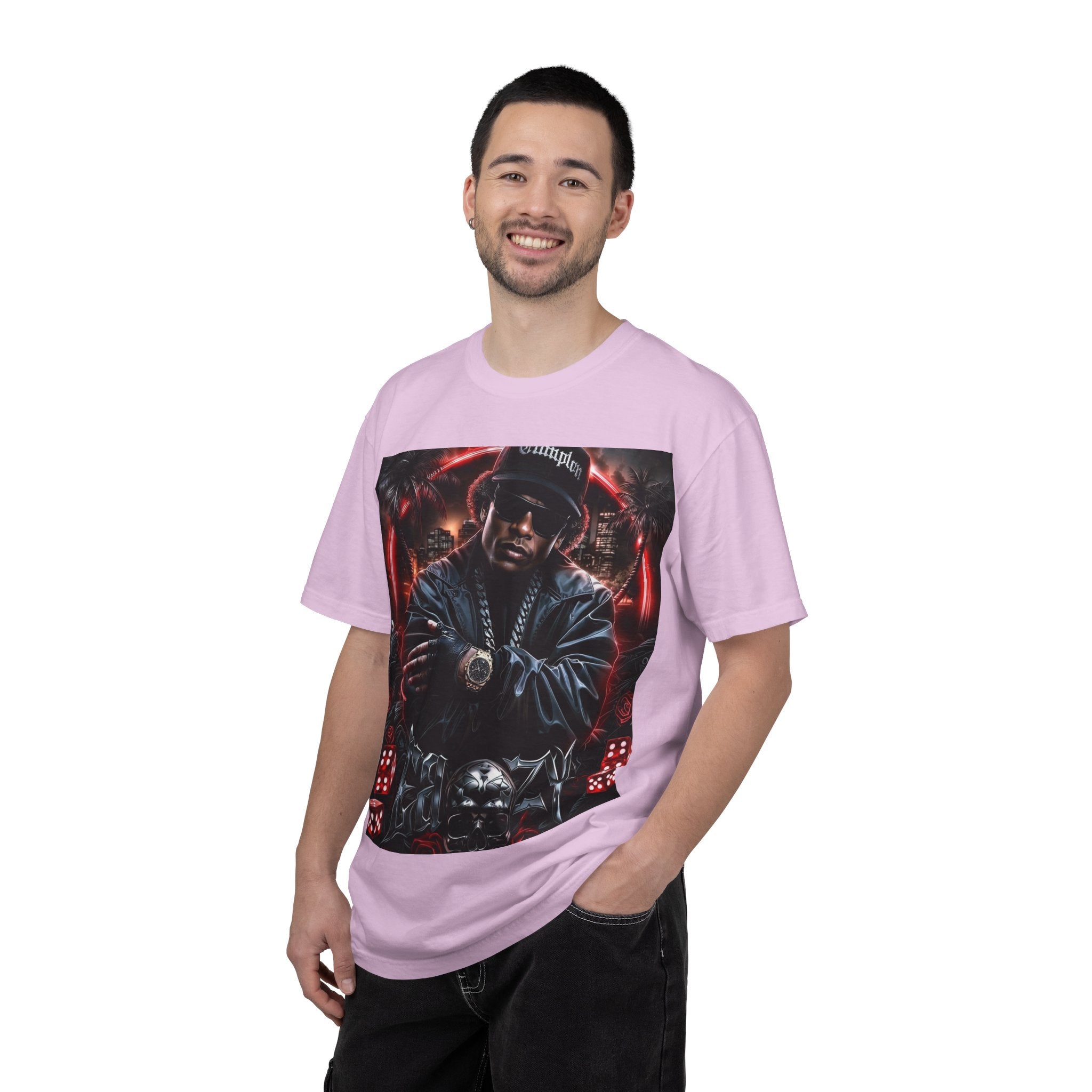 Rap Legend Graphic T-Shirt — Urban Hip Hop Portrait Tee