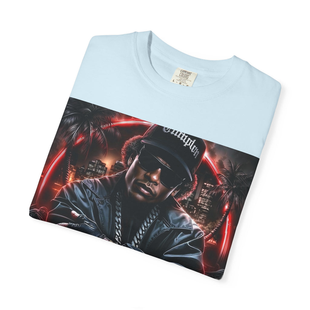 Rap Legend Graphic T-Shirt — Urban Hip Hop Portrait Tee