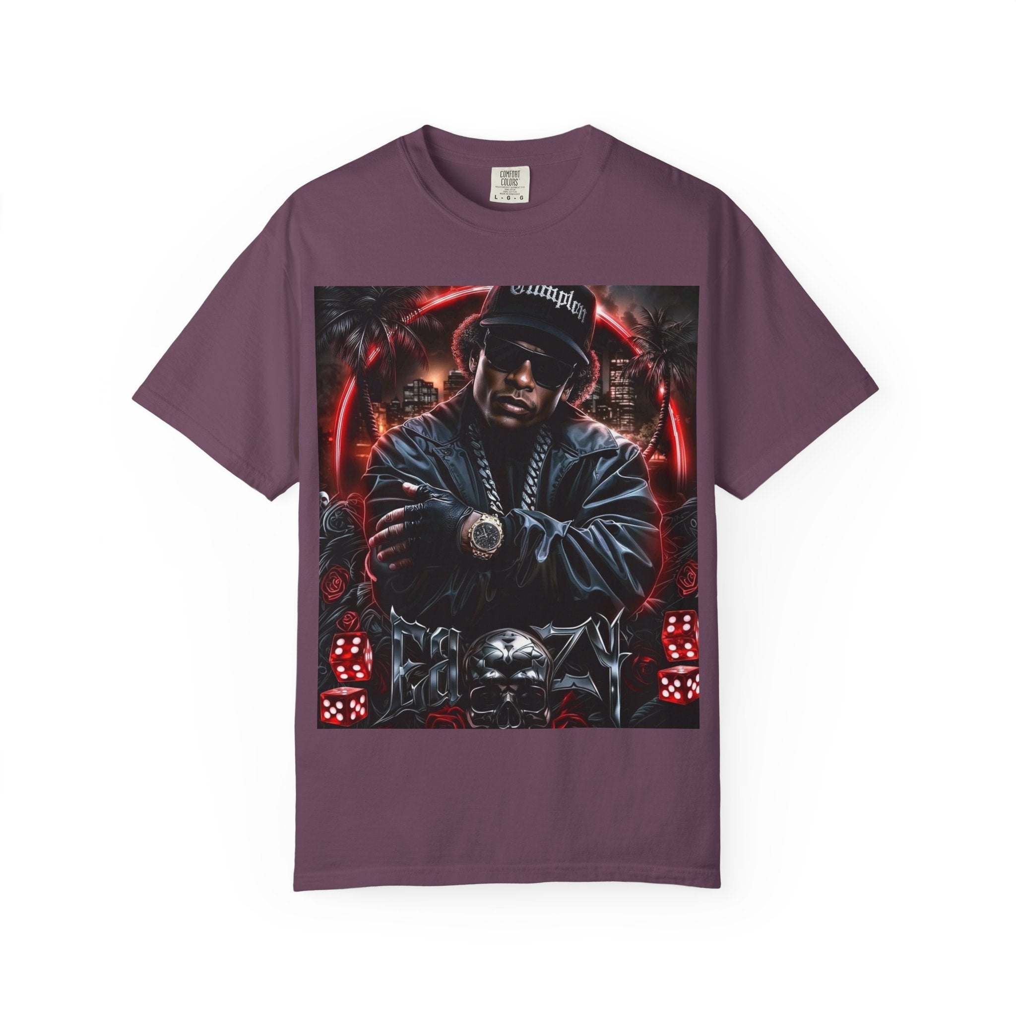 Rap Legend Graphic T-Shirt — Urban Hip Hop Portrait Tee