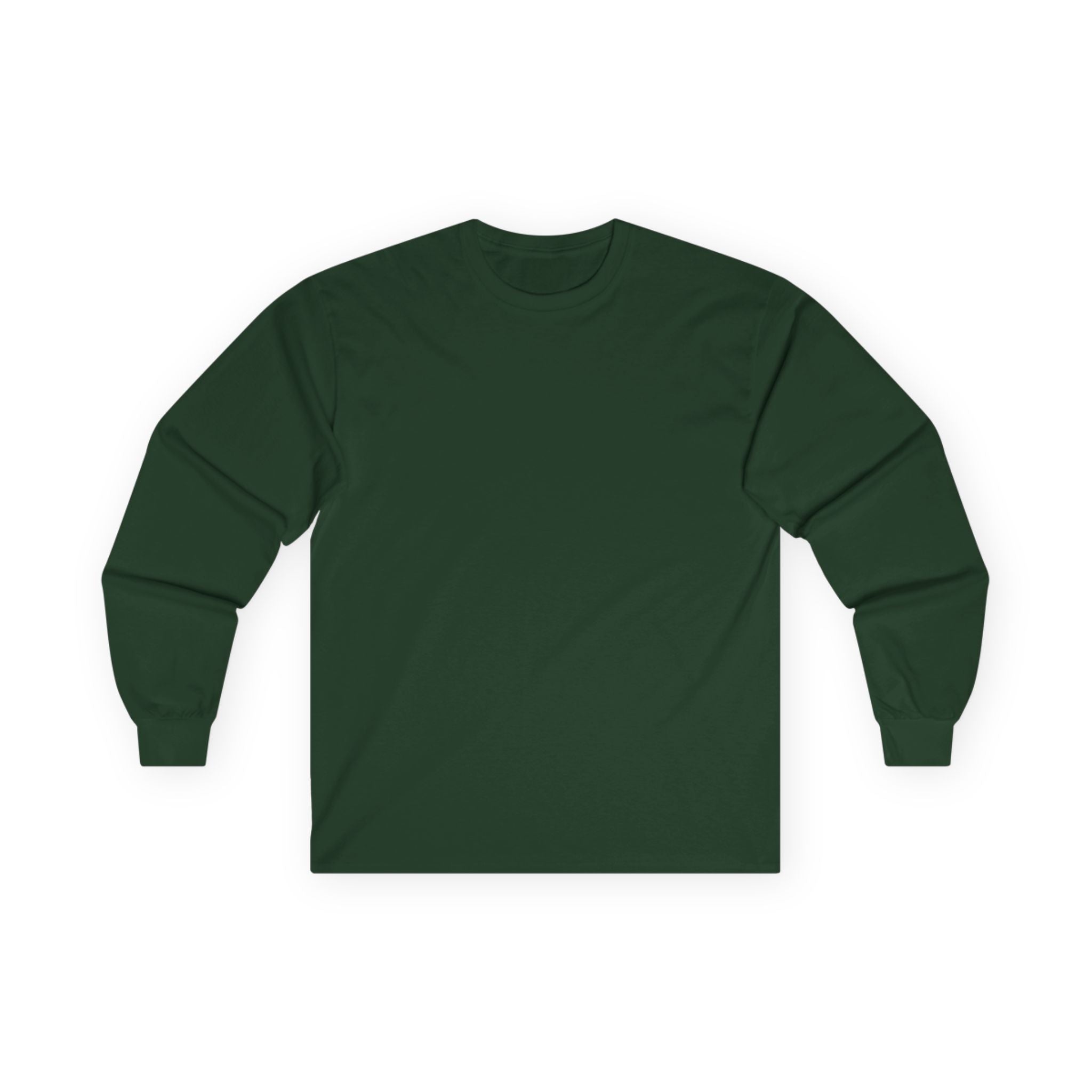 Long Sleeve Tee — "Never Let Your Fear Decide Your Future" Motivational Street Art Shirt