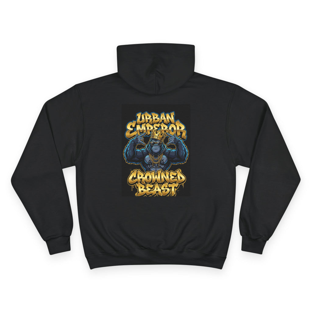 Mystic Hamsa Champion Hoodie — Spiritual Hand Graphic Pullover