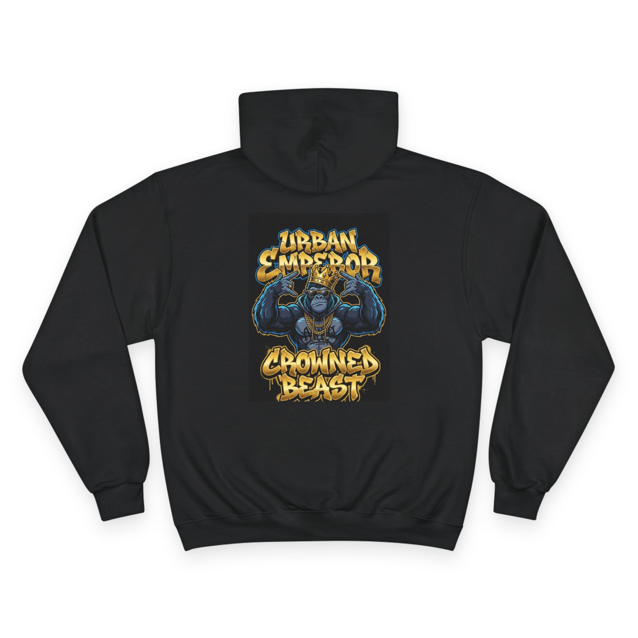 Mystic Hamsa Champion Hoodie — Spiritual Hand Graphic Pullover