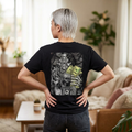 Paper Chaser Baby Tee — Women's Graphic Money Chase Crop Top