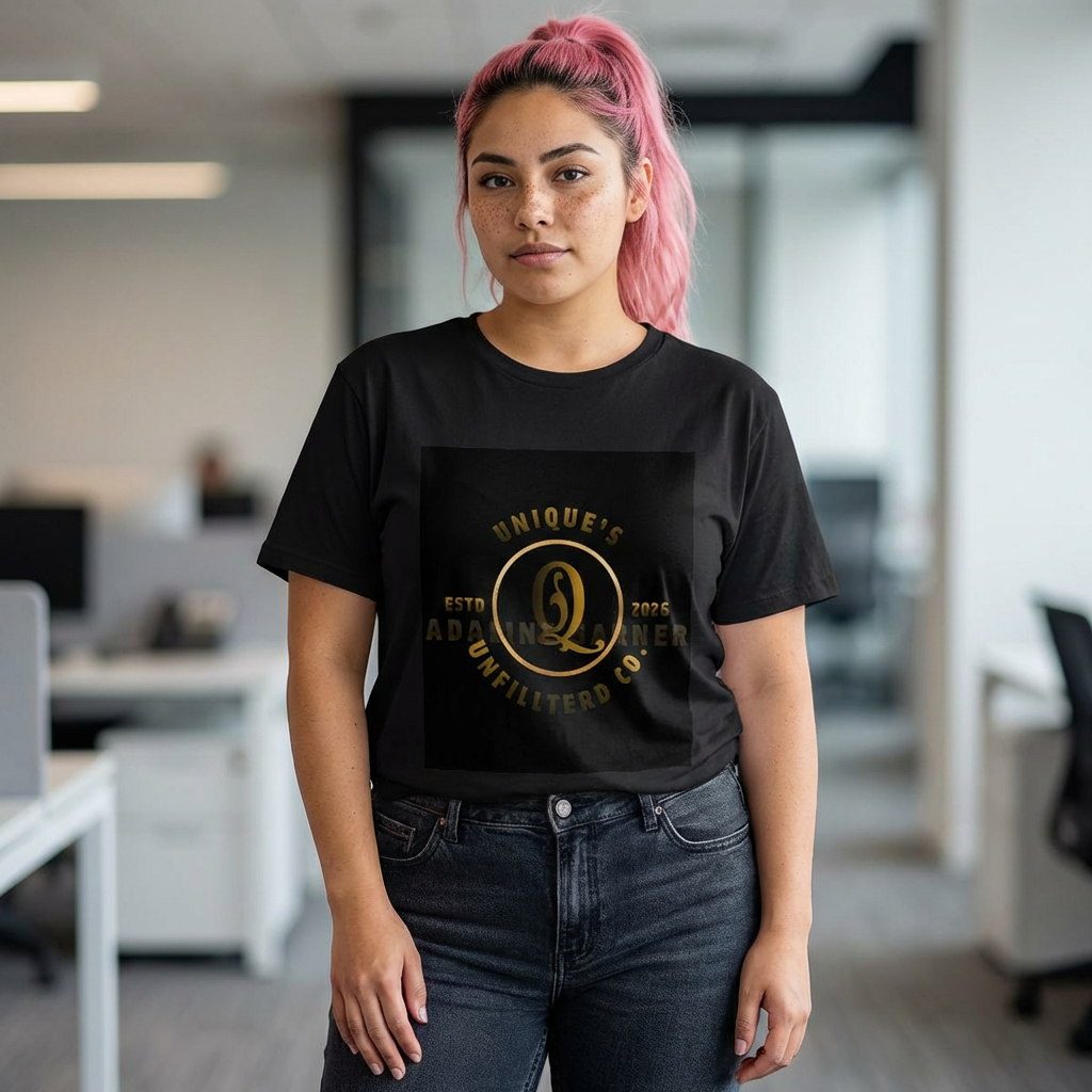 Women's Baby Tee — "Female Owned Business" Graphic Crop Top