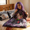 One Piece Zoro Anime Quilt Cover Set – 3-Piece Bedding with Wanted Pillow Covers