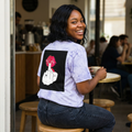 Graphic Tee — "Almost Pulled a Muscle Trying to Give AF" Color Blast T-Shirt