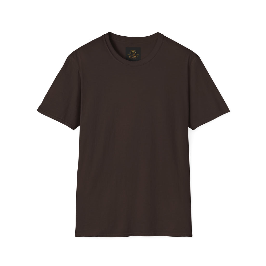 Blue Collar T-Shirt — "Blood, Sweat, Profanity" Skull Workwear Tee