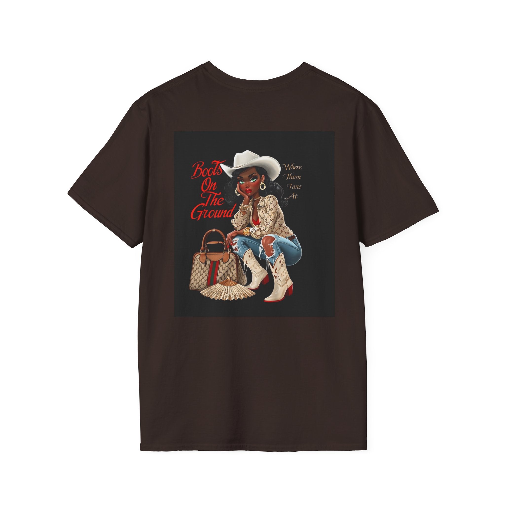 Cowgirl Graphic T-Shirt — "Boots & Bling / It’s a Cowboy Thing" Western Style Tee
