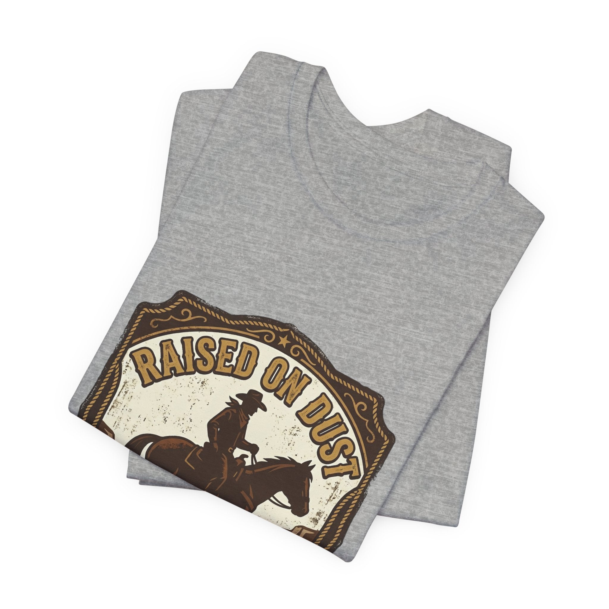 Raised on Dust Western Tee | cowboy, vintage Americana