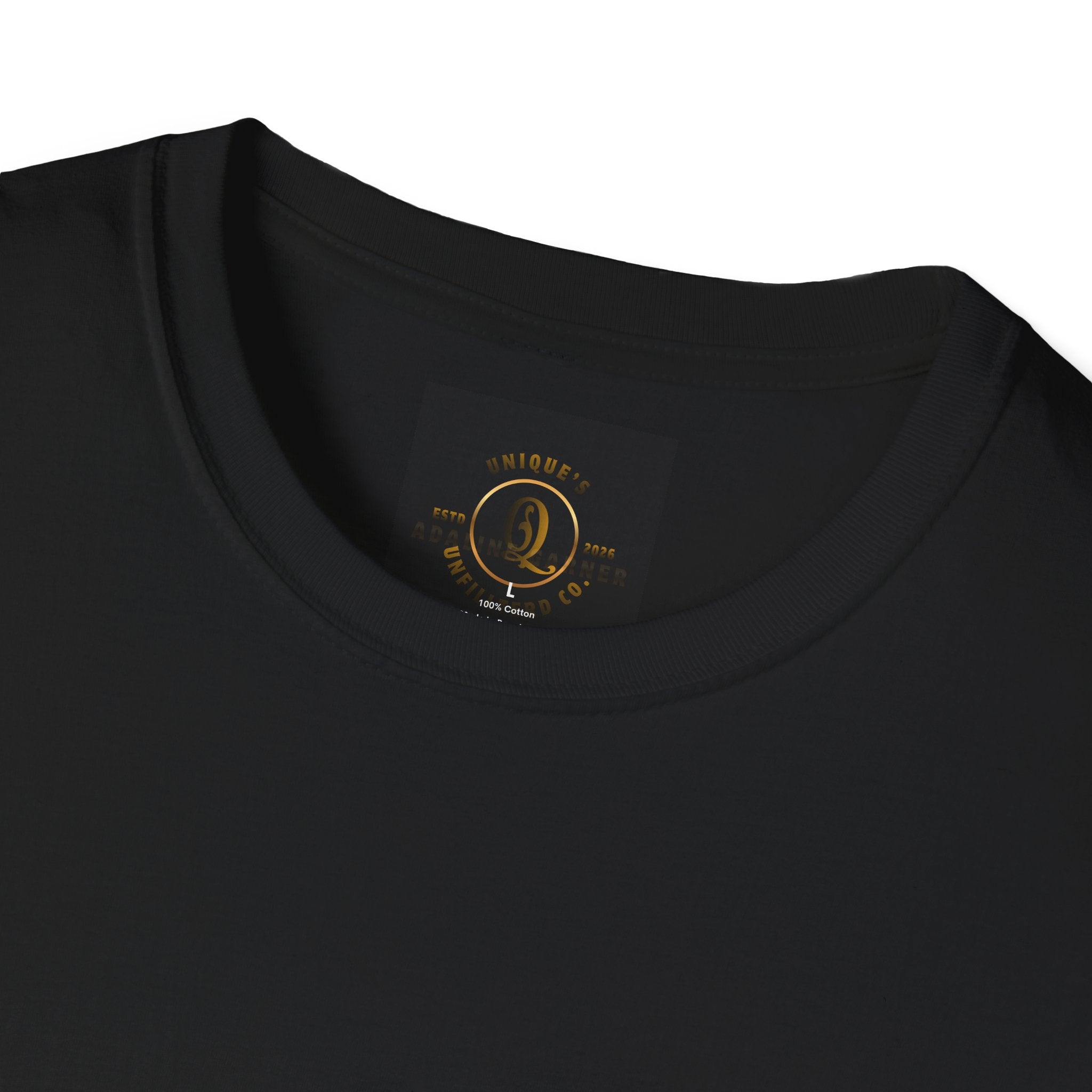 Blue Collar T-Shirt — "Blood, Sweat, Profanity" Skull Workwear Tee