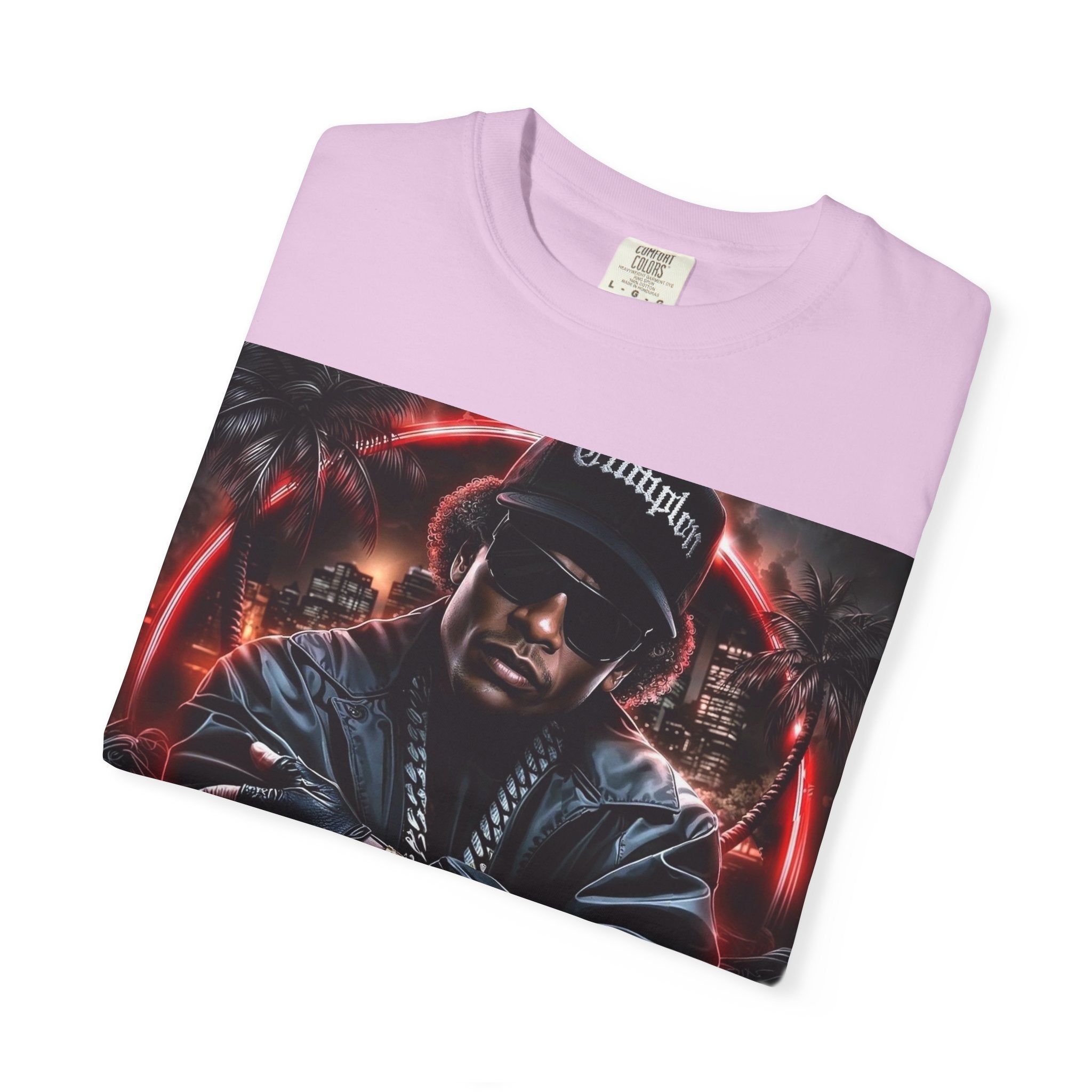 Rap Legend Graphic T-Shirt — Urban Hip Hop Portrait Tee