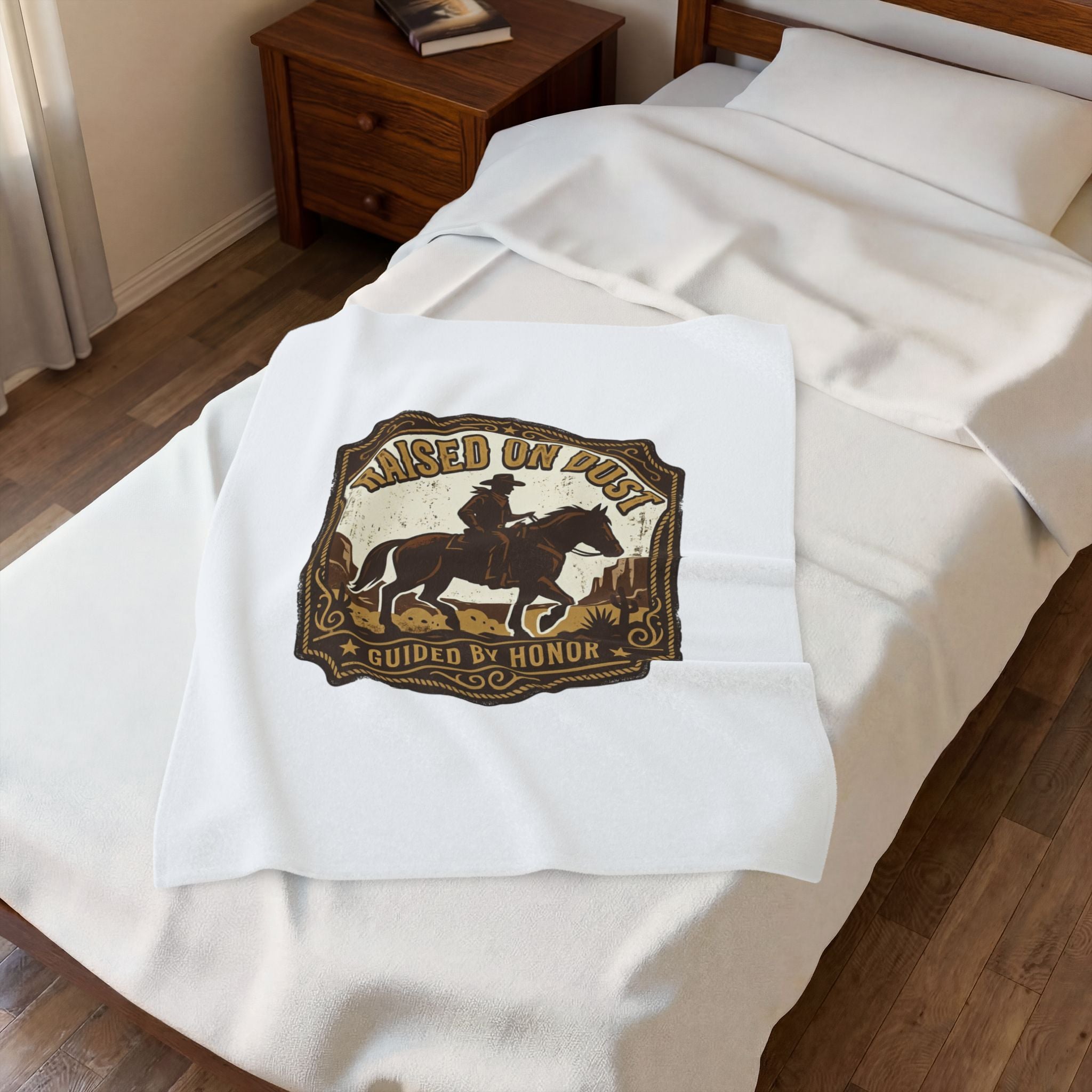 Raised on Dust Blanket | Western cowboy, frontier Americana, vintage desert tones