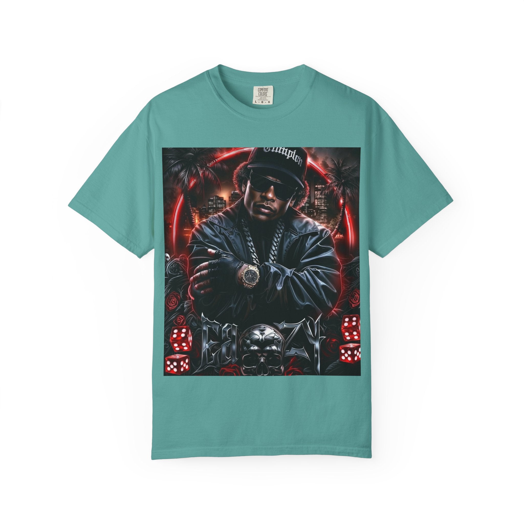 Rap Legend Graphic T-Shirt — Urban Hip Hop Portrait Tee