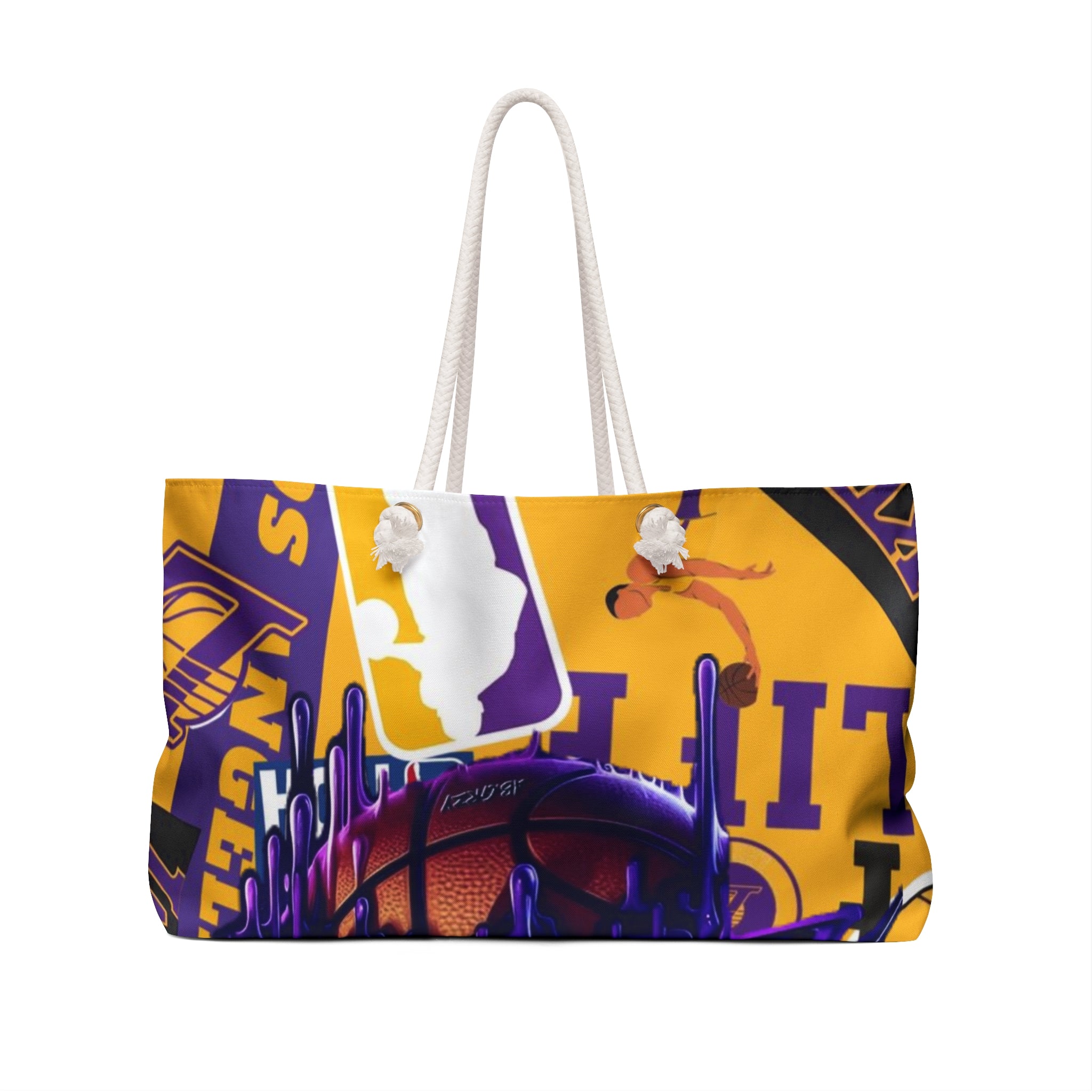 Los Angeles Lakers Weekender Bag – NBA Basketball Travel Tote