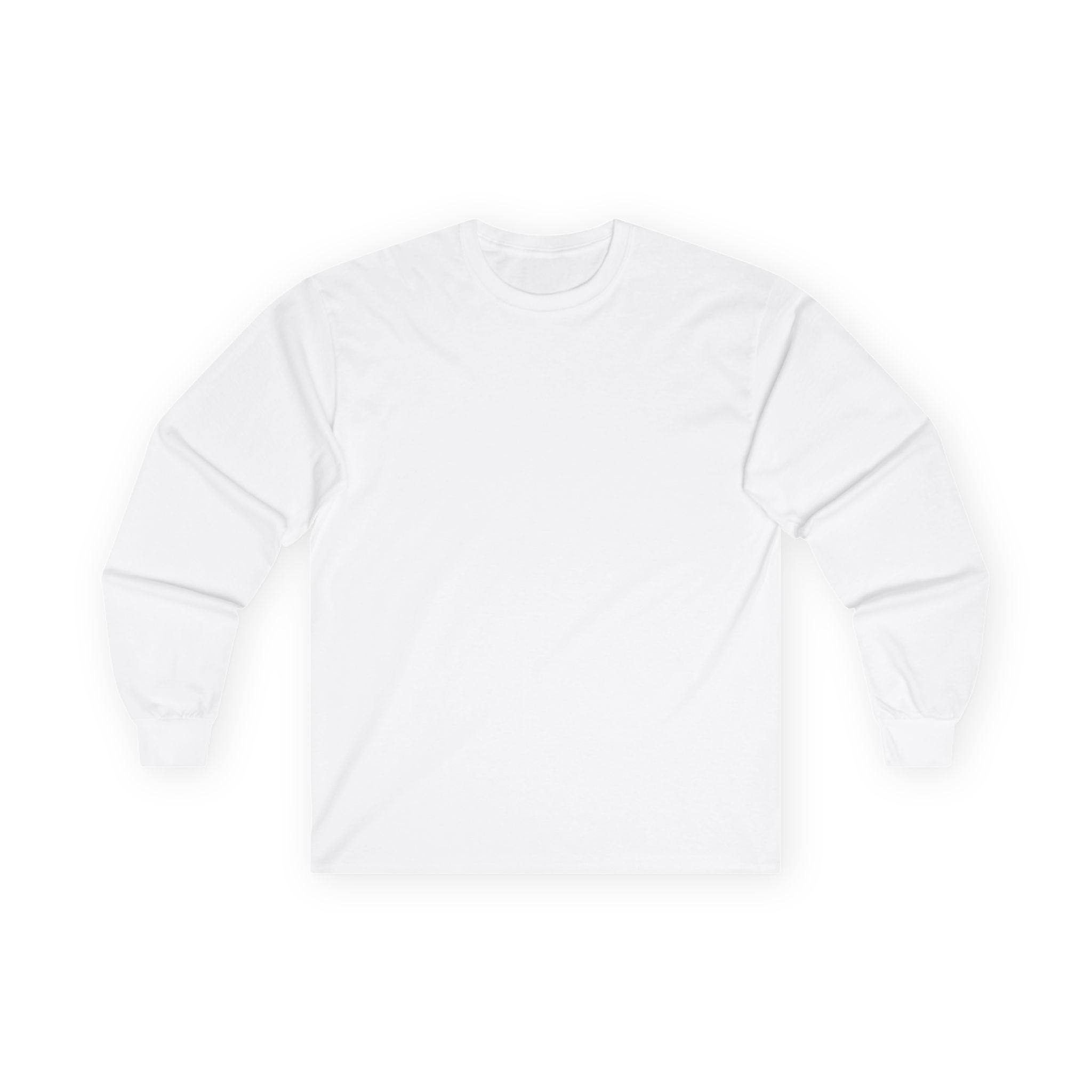 Long Sleeve Tee — "Never Let Your Fear Decide Your Future" Motivational Street Art Shirt