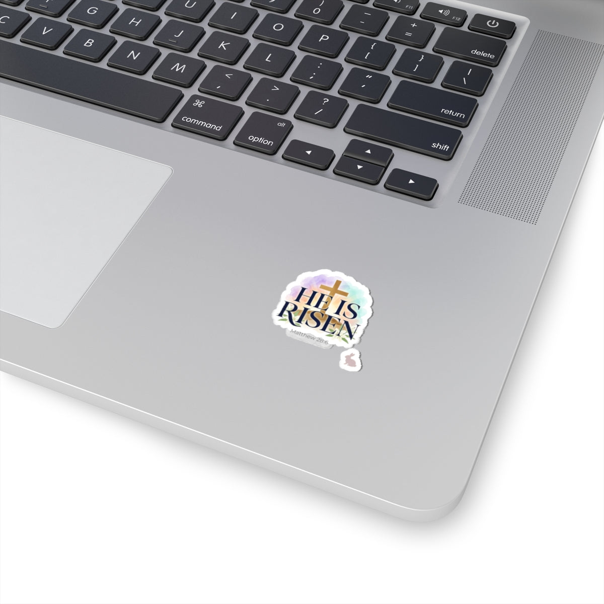 He Is Risen Kiss-Cut Stickers | Christian Easter, Scripture Matthew 28:6