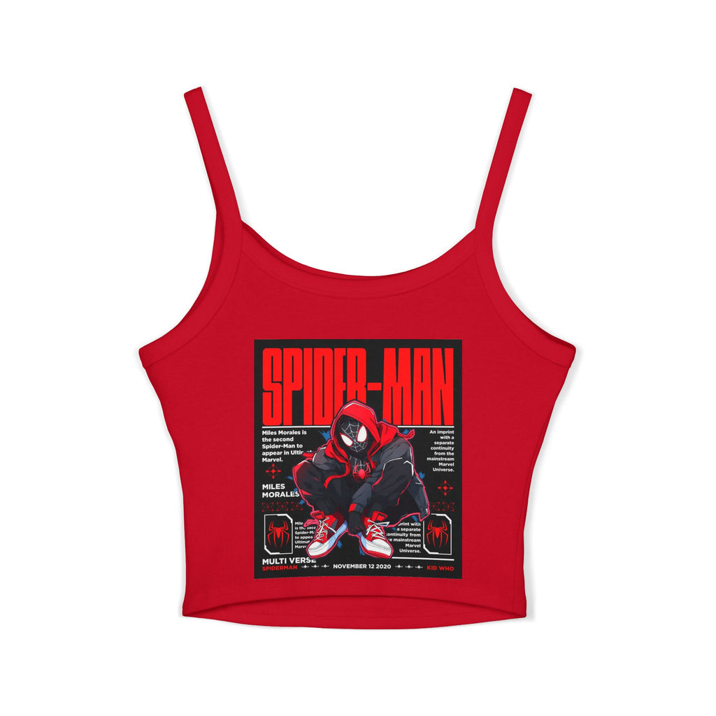 Spider-Man Graphic Crop Tank Top