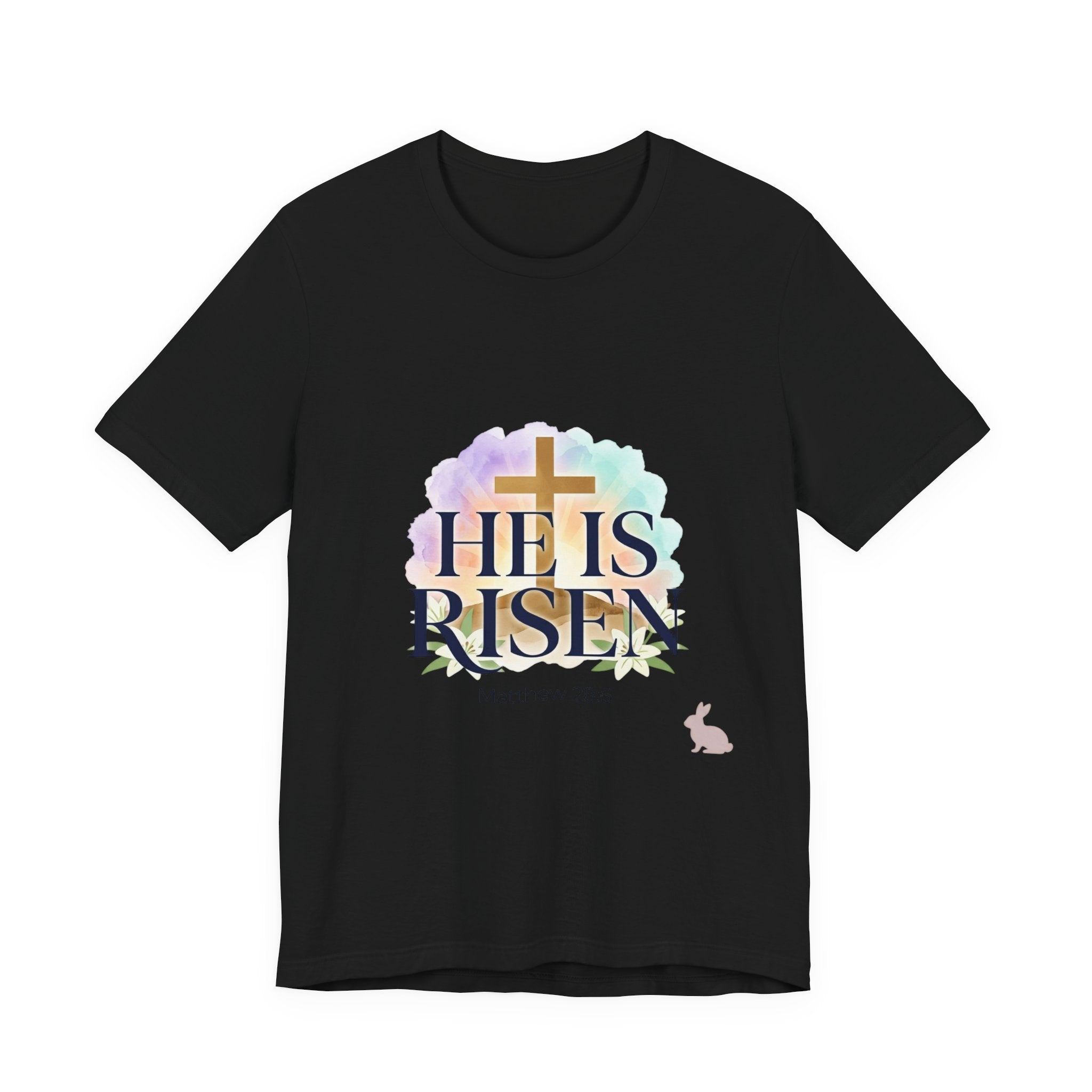 He Is Risen Tee | Easter shirt, Christian apparel, resurrection scripture