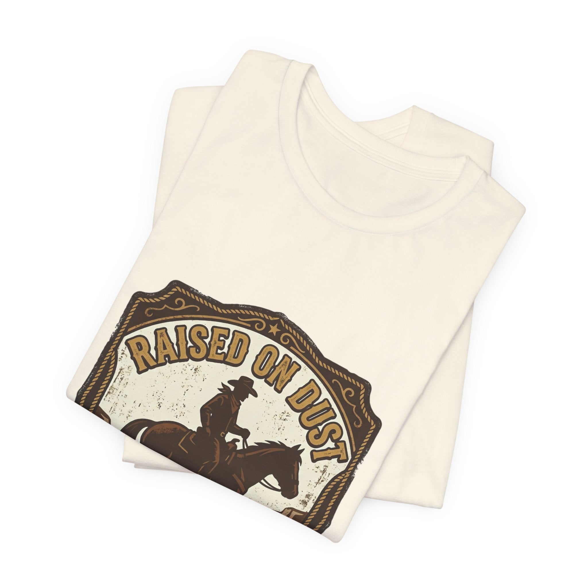 Raised on Dust Western Tee | cowboy, vintage Americana