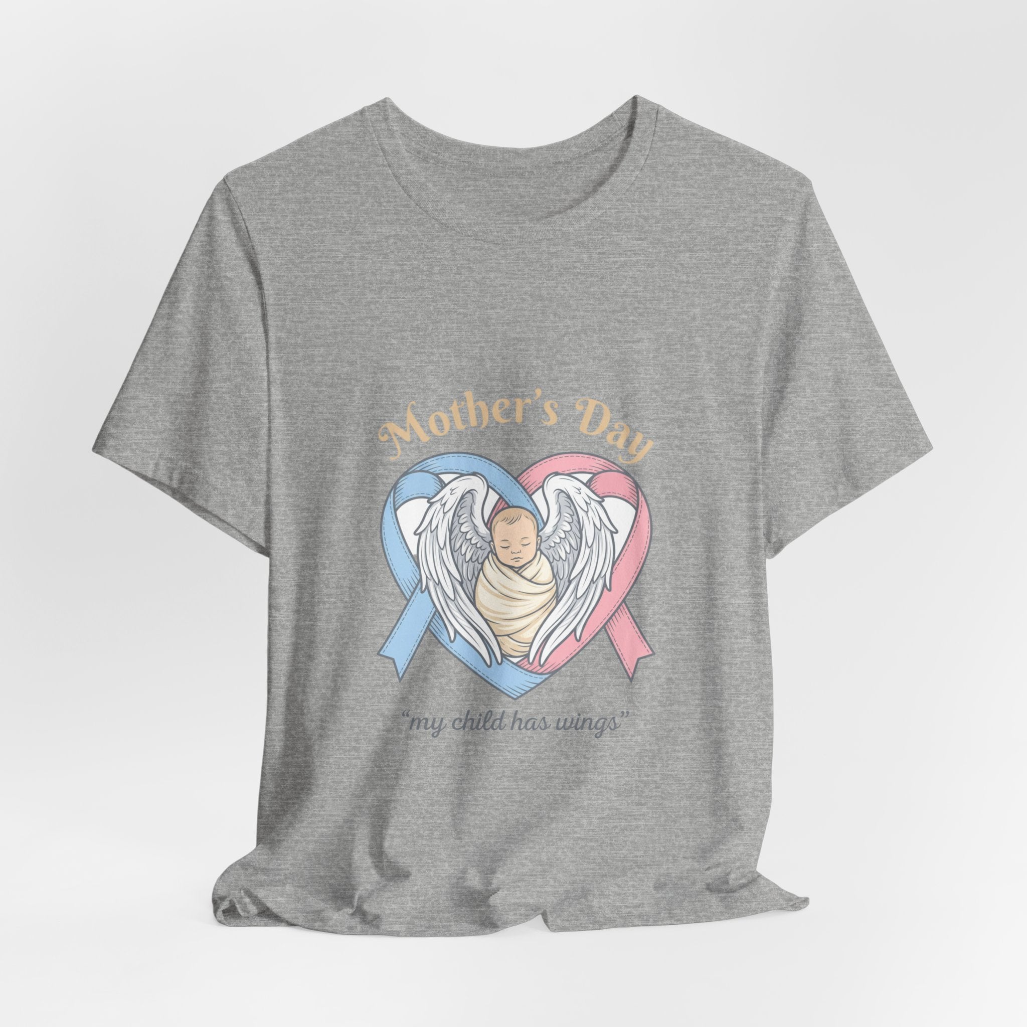 Memorial Mom Tee | Mother's Day Shirt, Minimal Typographic Mom