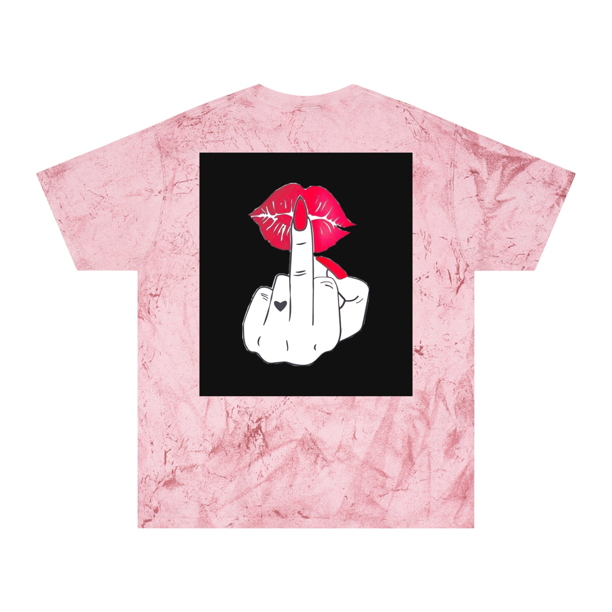 Graphic Tee — "Almost Pulled a Muscle Trying to Give AF" Color Blast T-Shirt