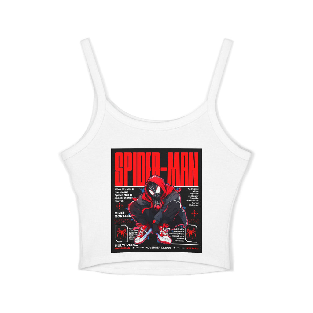 Spider-Man Graphic Crop Tank Top