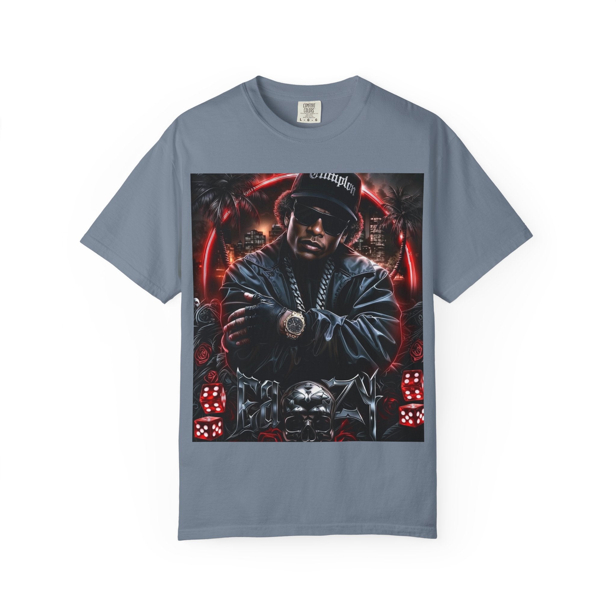 Rap Legend Graphic T-Shirt — Urban Hip Hop Portrait Tee