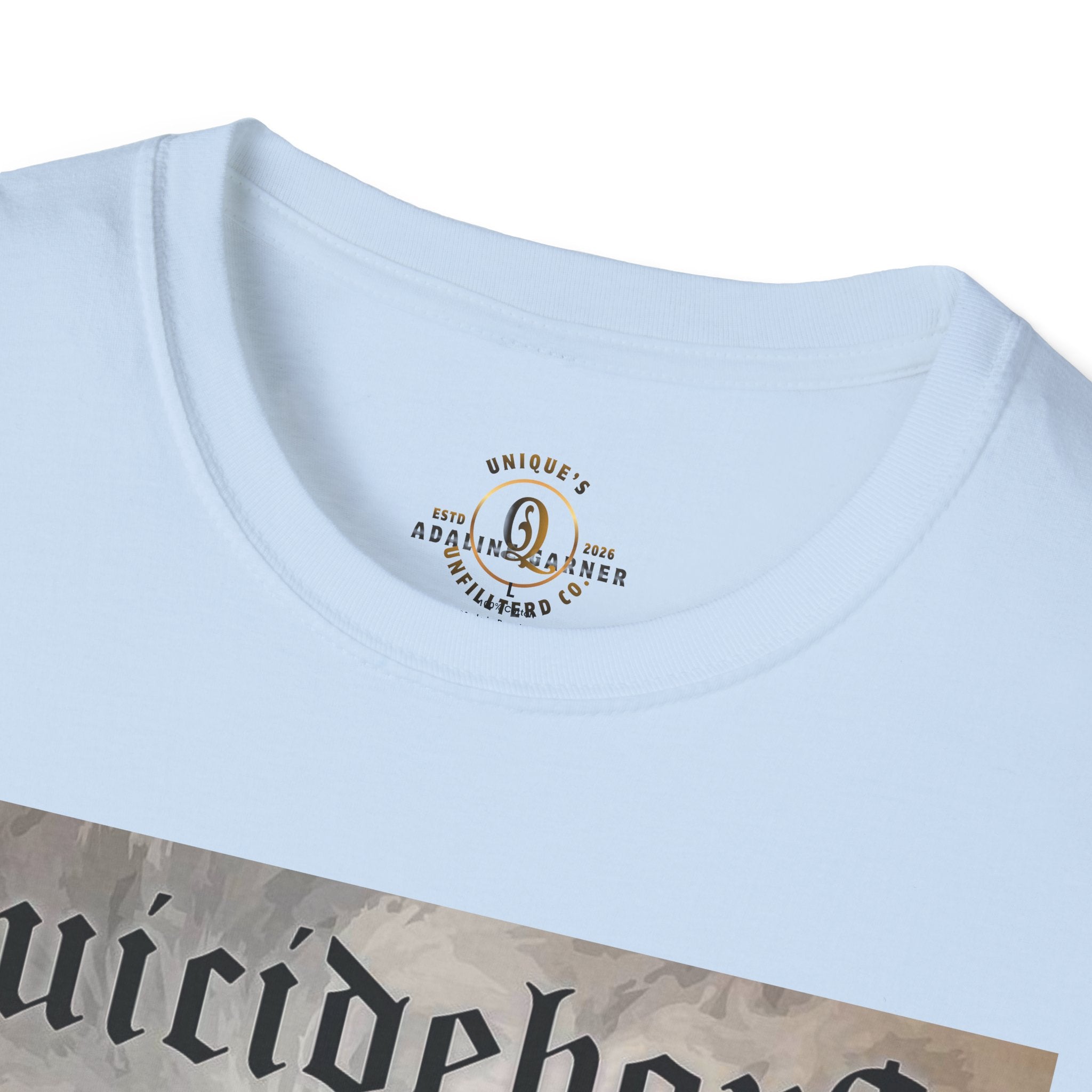 Suicideboys Graphic T-Shirt — Black & White Rap Crew Photo Tee