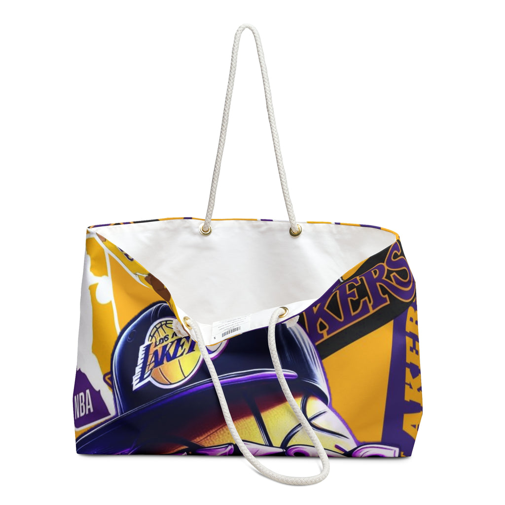 Los Angeles Lakers Weekender Bag – NBA Basketball Travel Tote