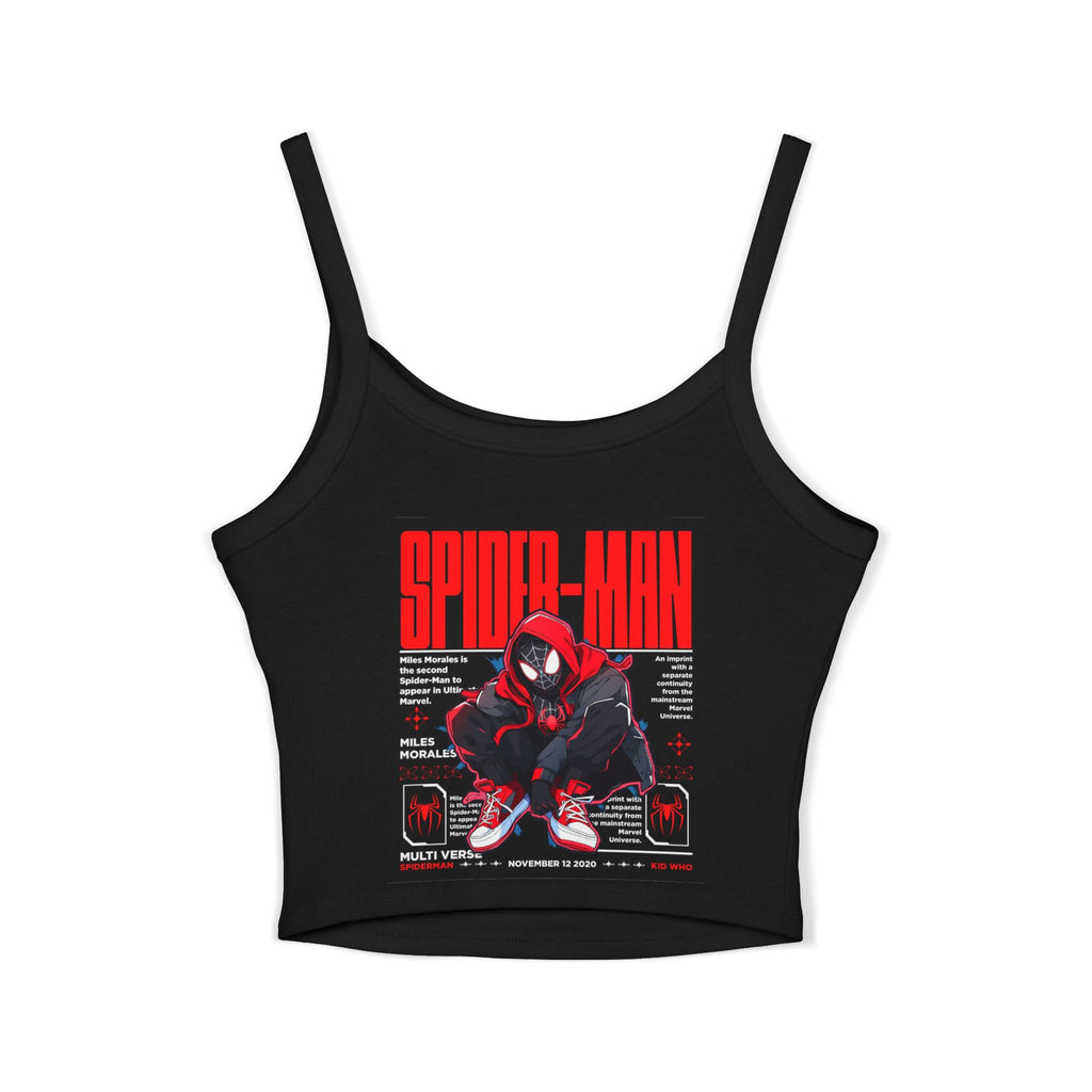 Spider-Man Graphic Crop Tank Top