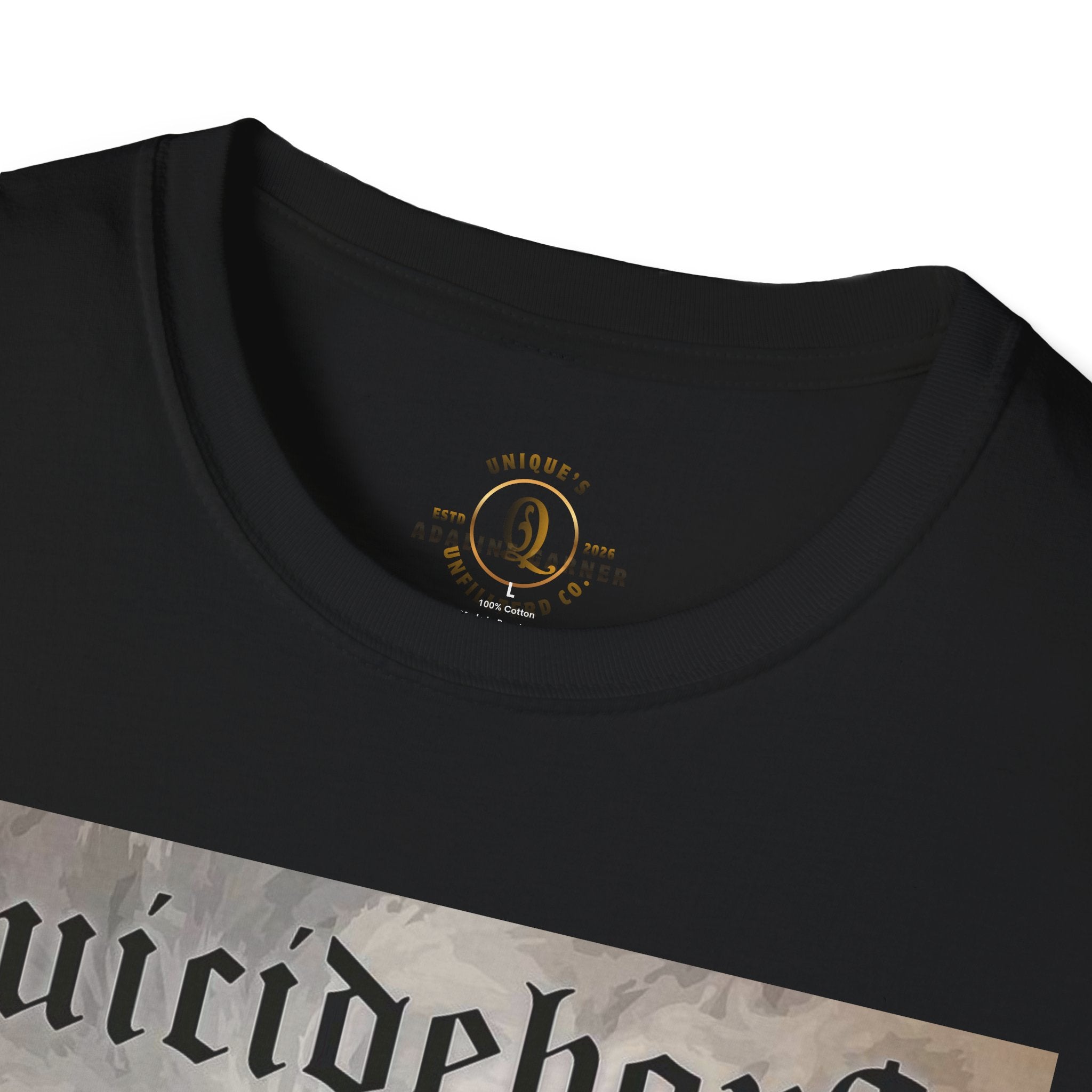 Suicideboys Graphic T-Shirt — Black & White Rap Crew Photo Tee