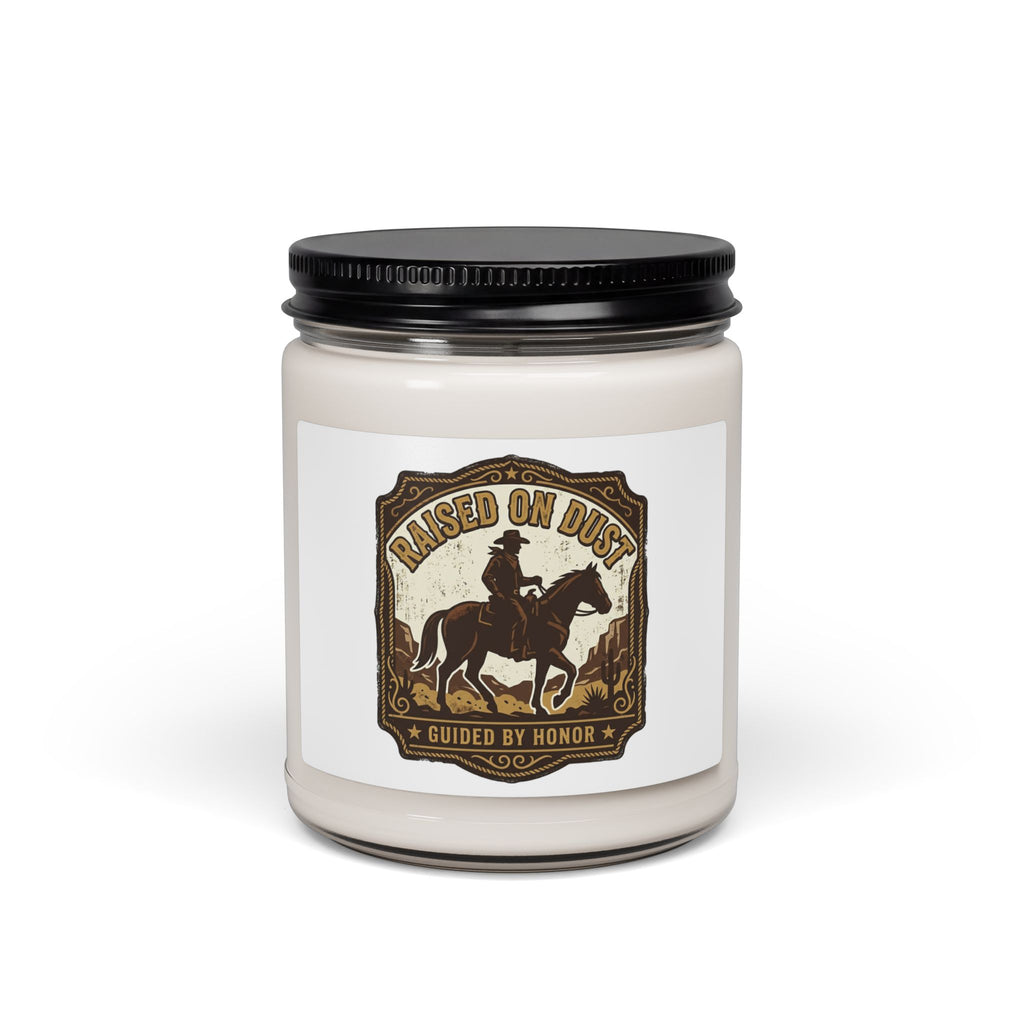 Raised on Dust Soy Candle | Western cowboy, Americana vintage scent