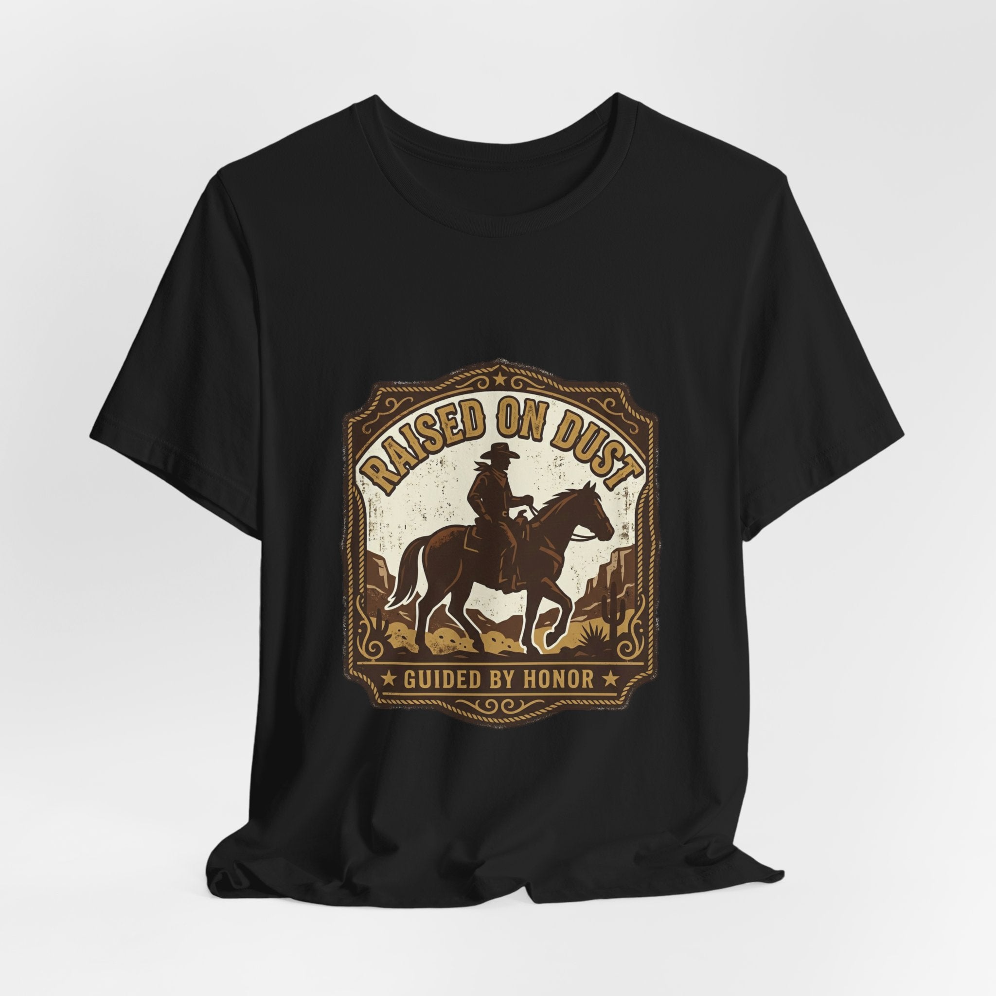 Raised on Dust Western Tee | cowboy, vintage Americana