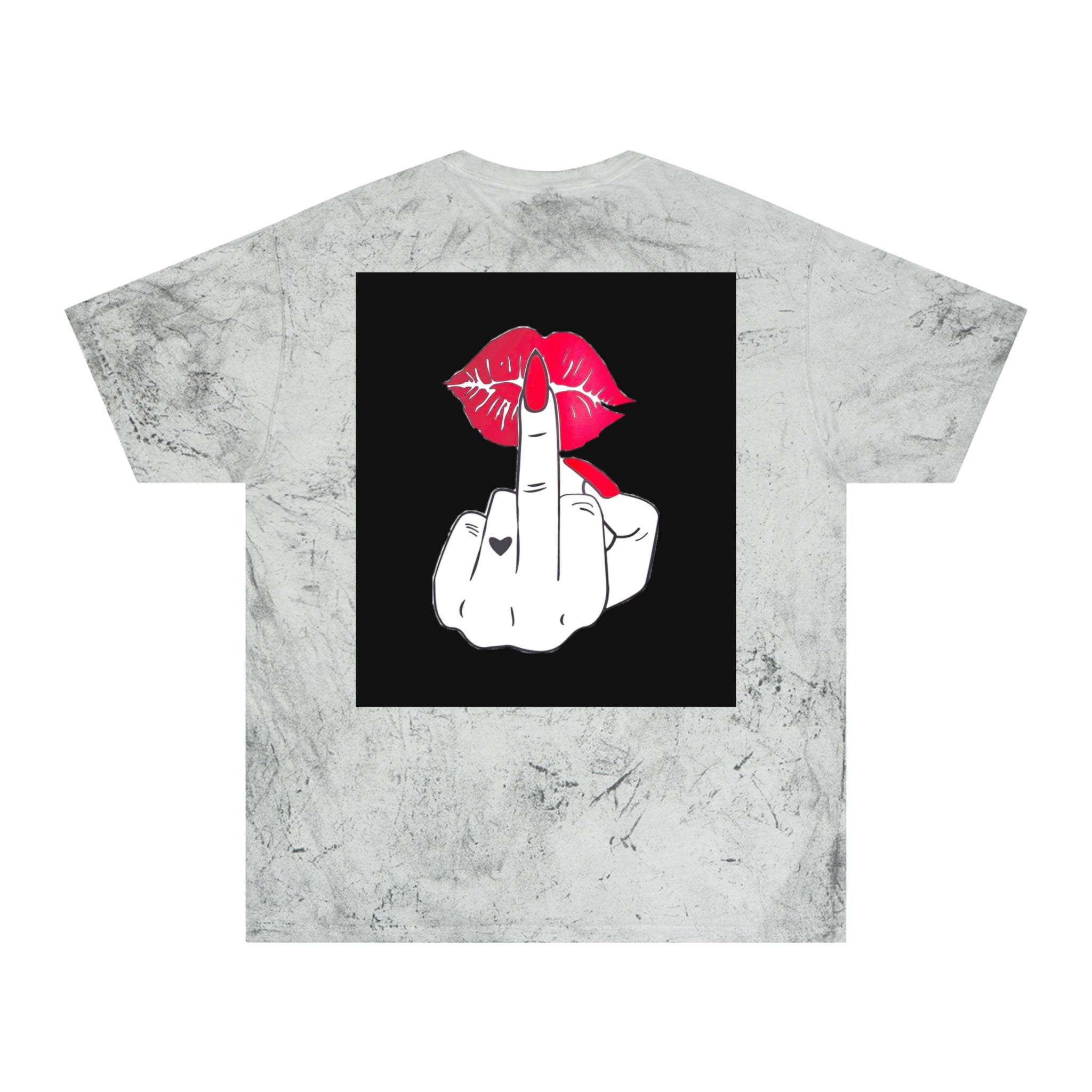 Graphic Tee — "Almost Pulled a Muscle Trying to Give AF" Color Blast T-Shirt