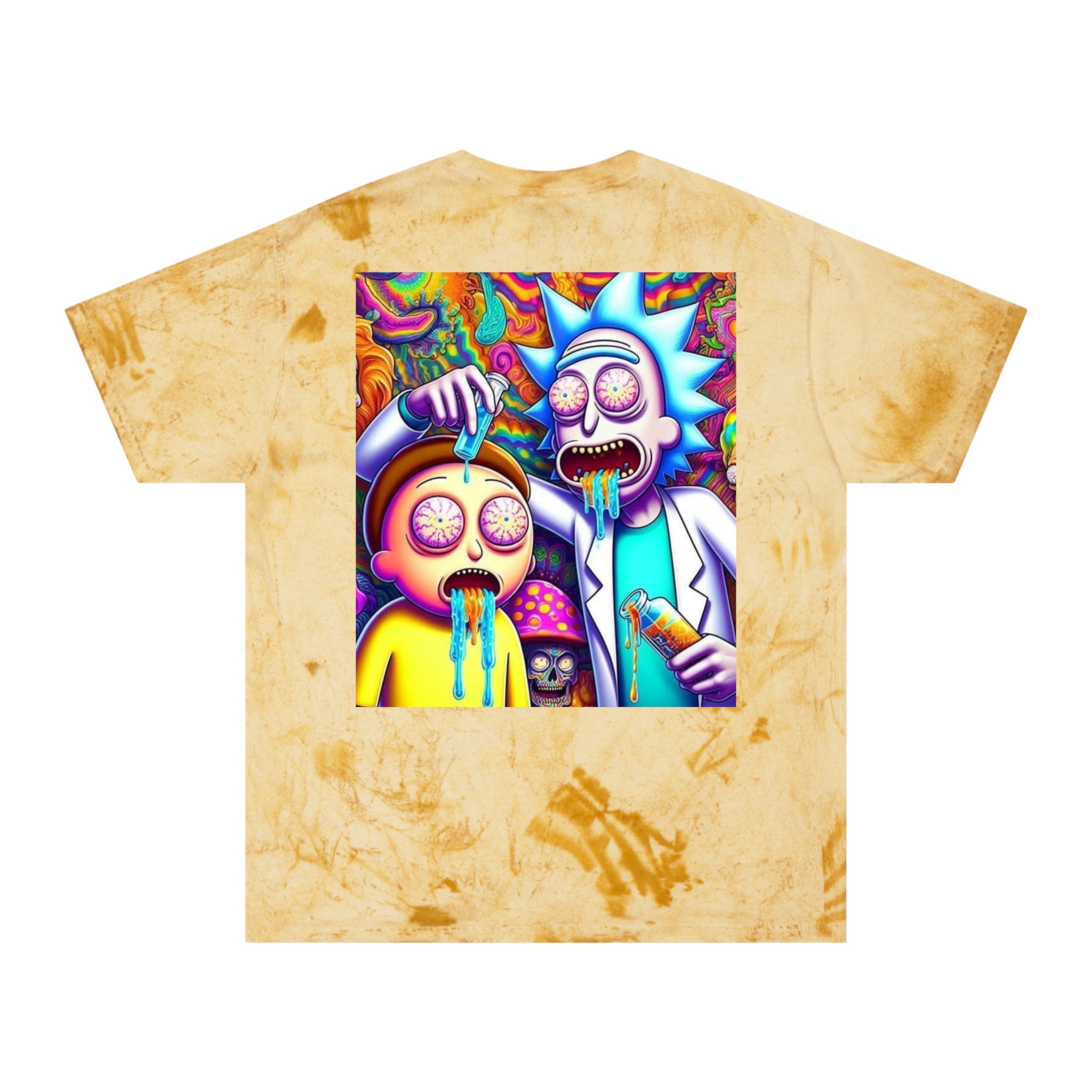 Psychedelic Rick & Morty Tee — Retro Trippy Graphic T-Shirt