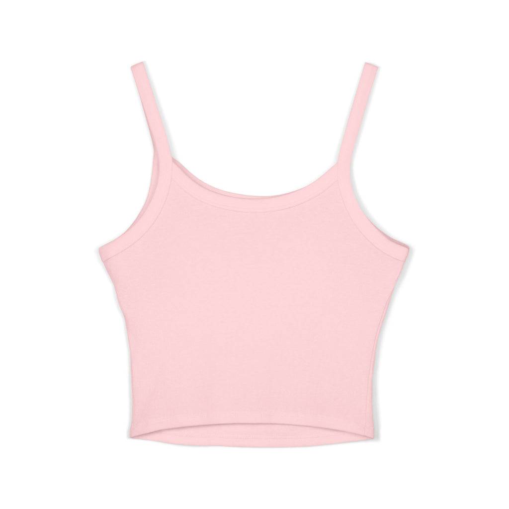 Crop Tank Top — Shushing Rainbow Lips with "I Don’t Understand" Finger Tattoo