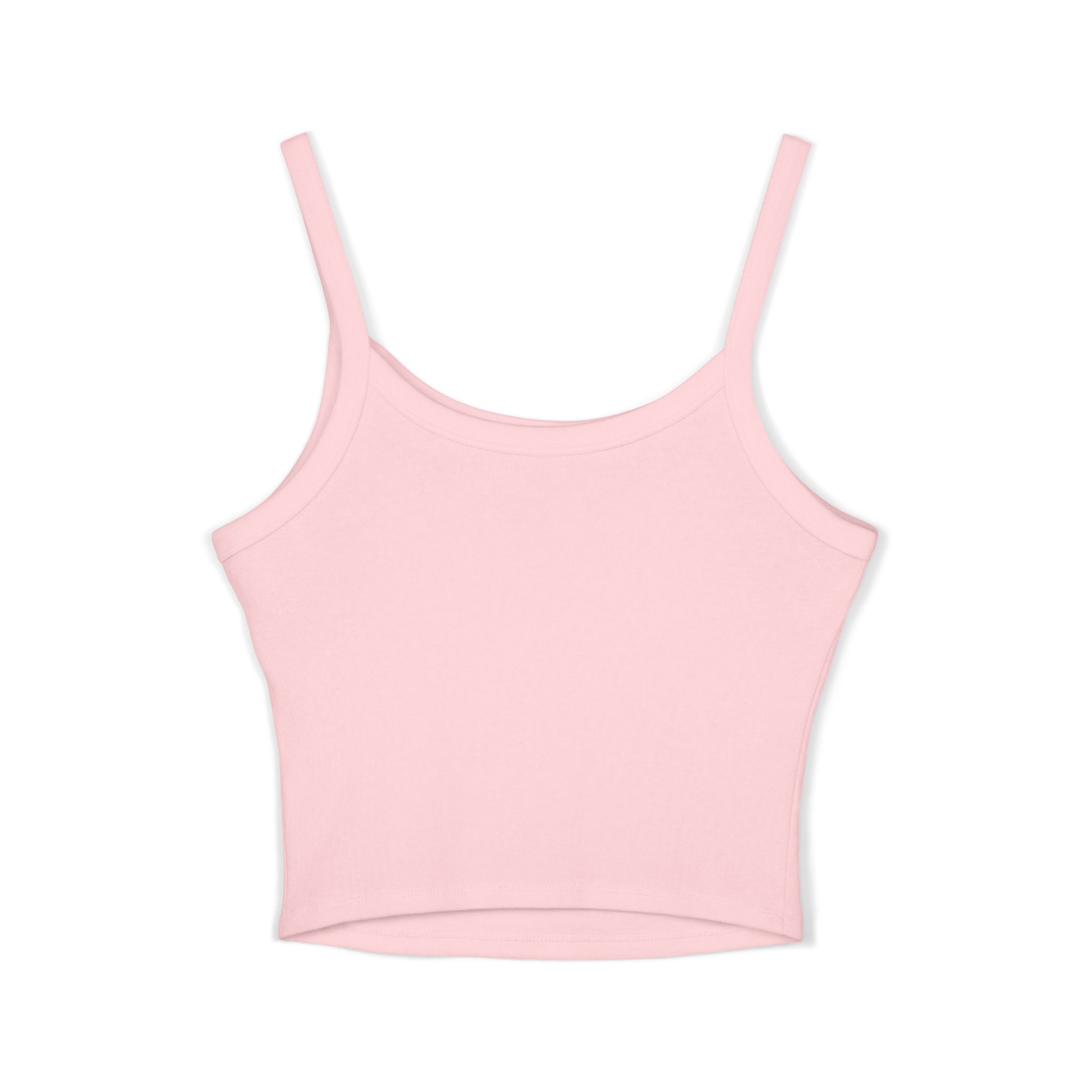 Crop Tank Top — Shushing Rainbow Lips with "I Don’t Understand" Finger Tattoo