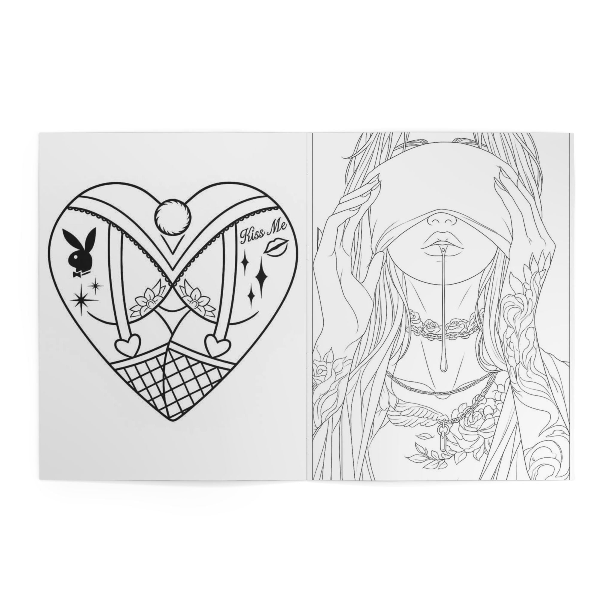 Adult Coloring Book — Naughty & Playful Erotic Designs for Couples & Grown-Ups