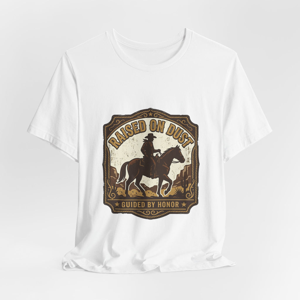 Raised on Dust Western Tee | cowboy, vintage Americana