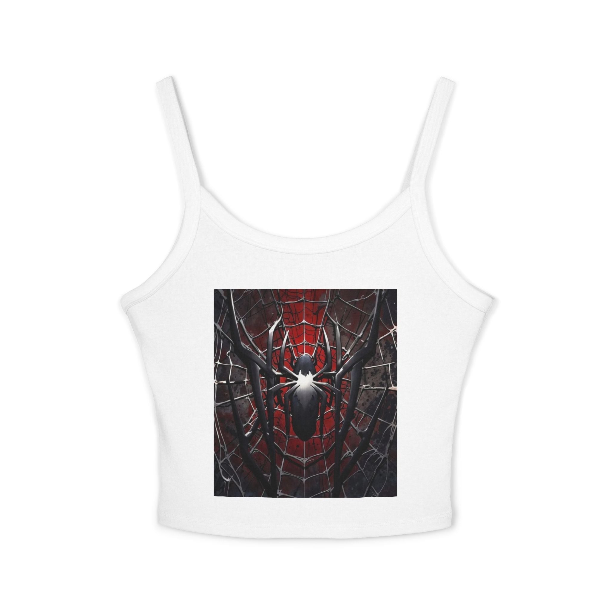 Spider-Man Graphic Crop Tank Top