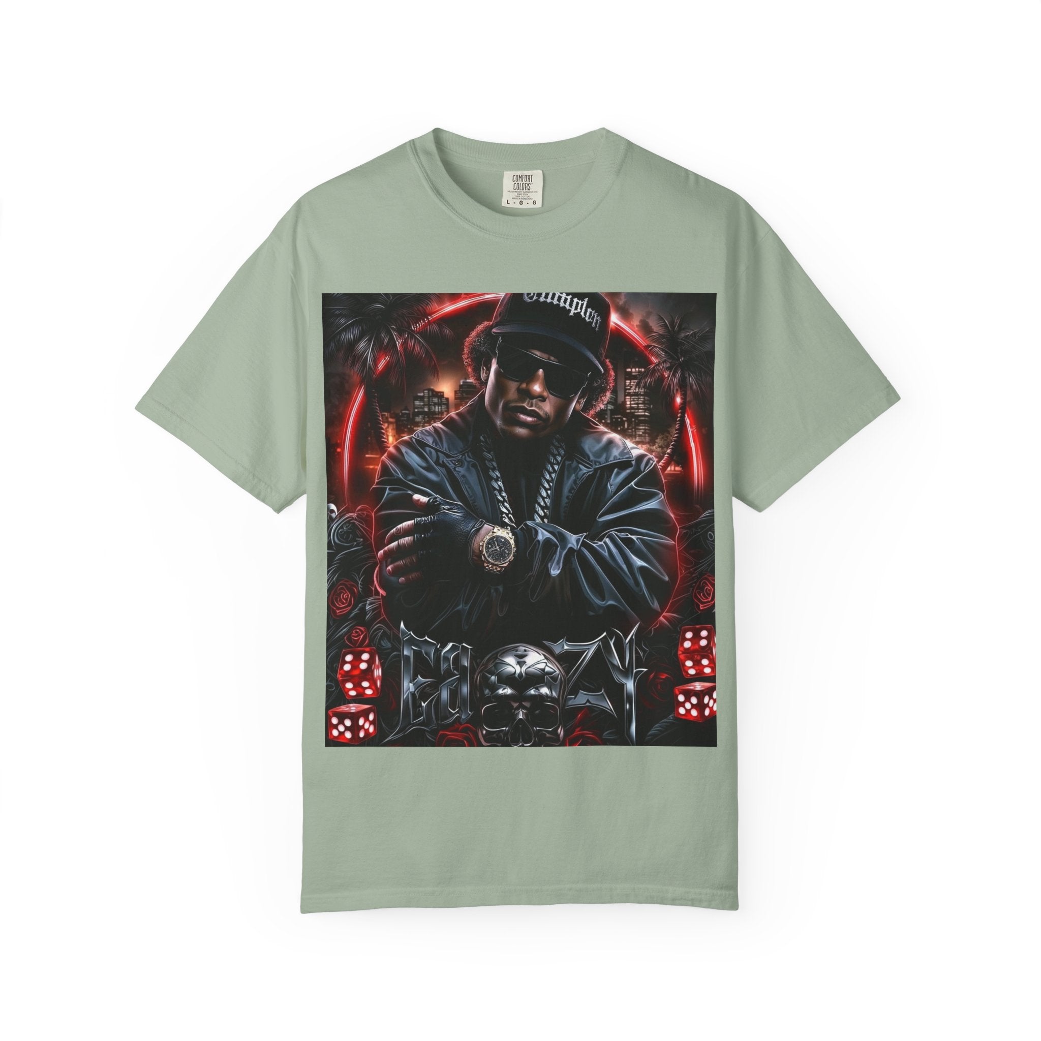 Rap Legend Graphic T-Shirt — Urban Hip Hop Portrait Tee