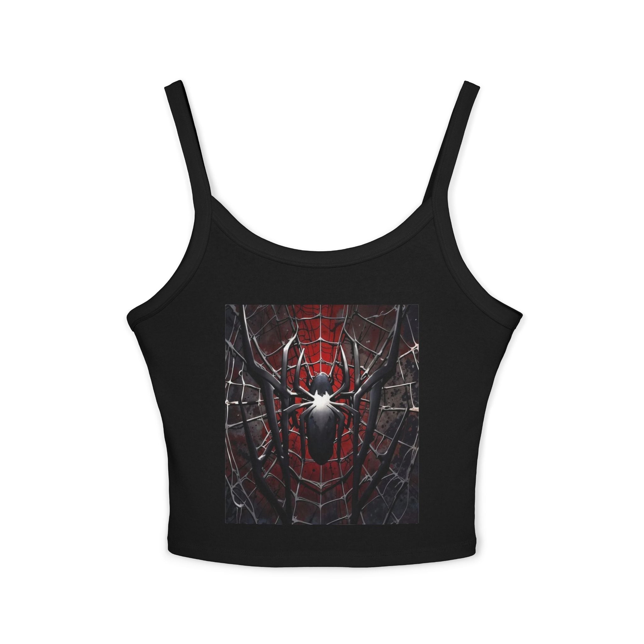 Spider-Man Graphic Crop Tank Top
