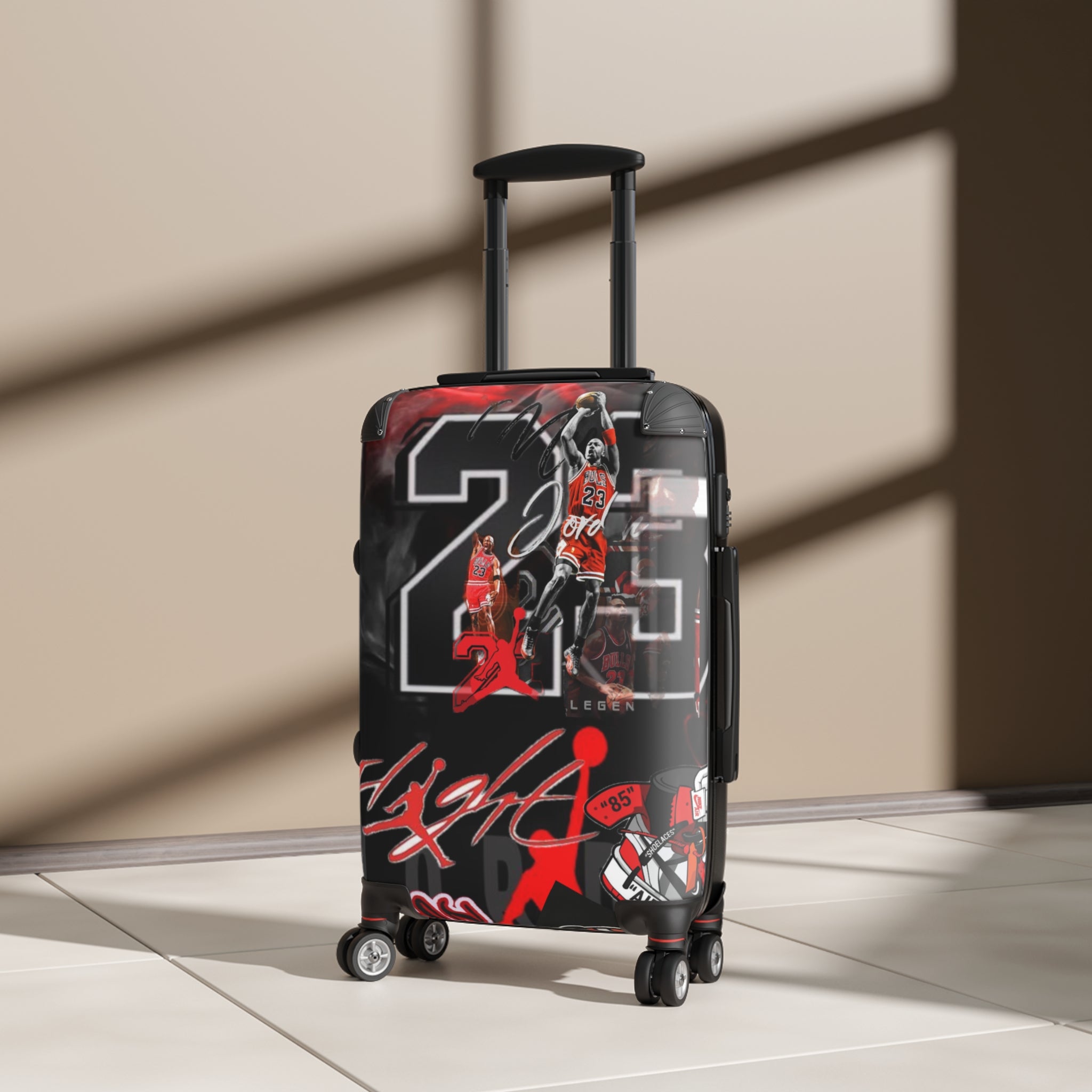Jordan 23 Basketball Carry-On Suitcase — Retro Air Athlete Travel Luggage