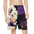 Anime Beach Shorts — One Piece Kaido & Whitebeard AOP Athletic Shorts