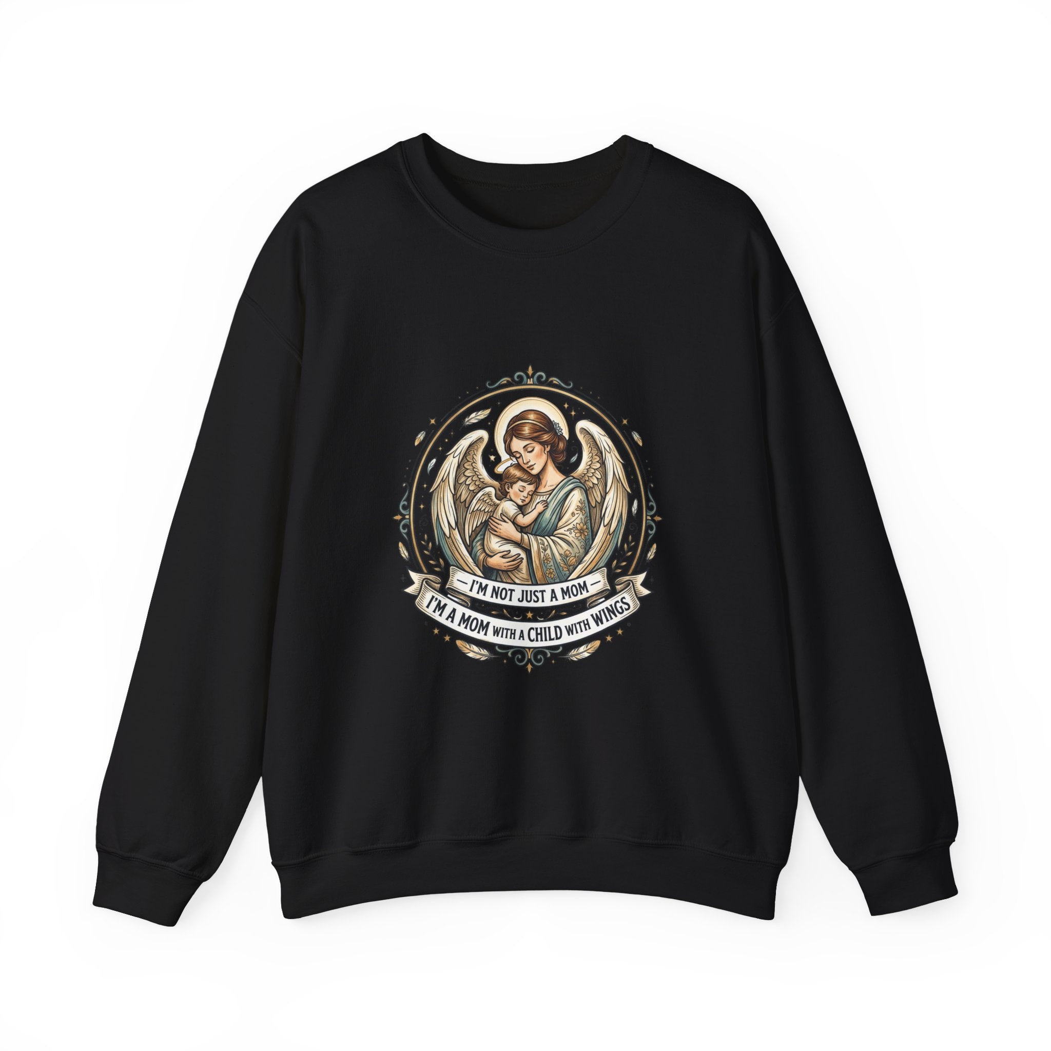 Mom Identity Typographic Sweatshirt | Mother's Day minimalist mom sweatshirt