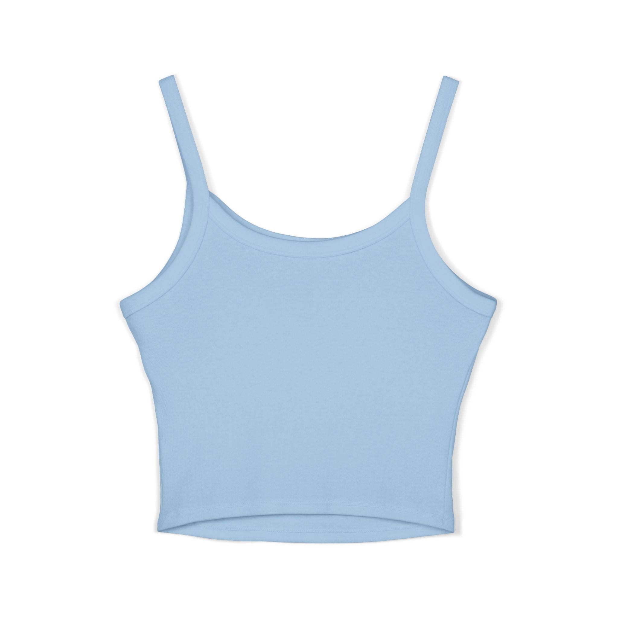 Crop Tank Top — Shushing Rainbow Lips with "I Don’t Understand" Finger Tattoo