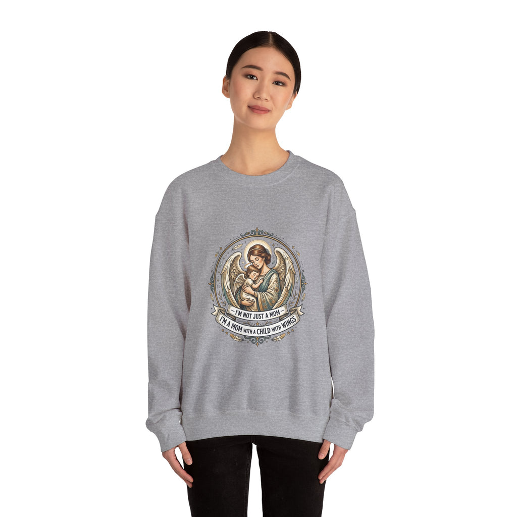 Mom Identity Typographic Sweatshirt | Mother's Day minimalist mom sweatshirt