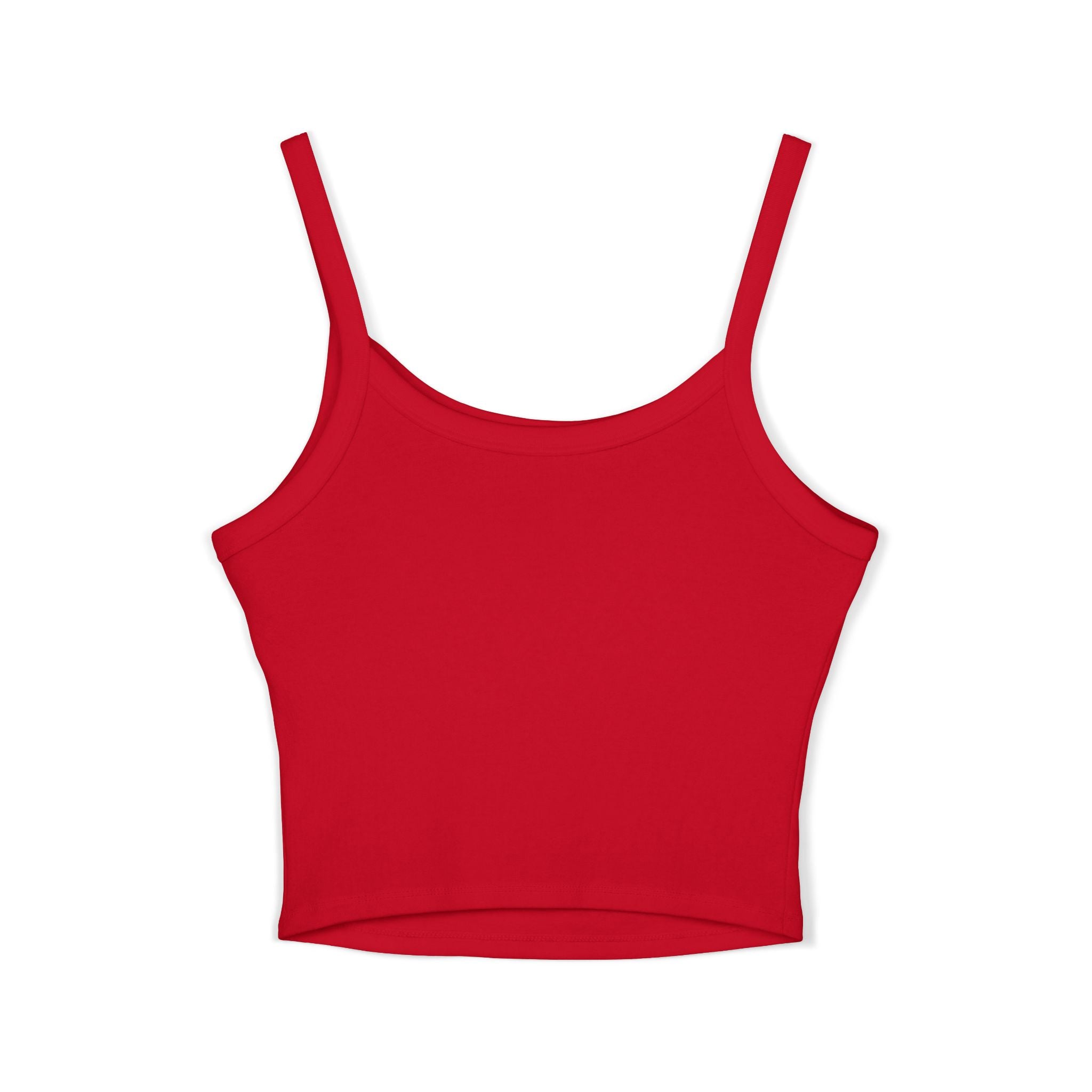 Crop Tank Top — Shushing Rainbow Lips with "I Don’t Understand" Finger Tattoo