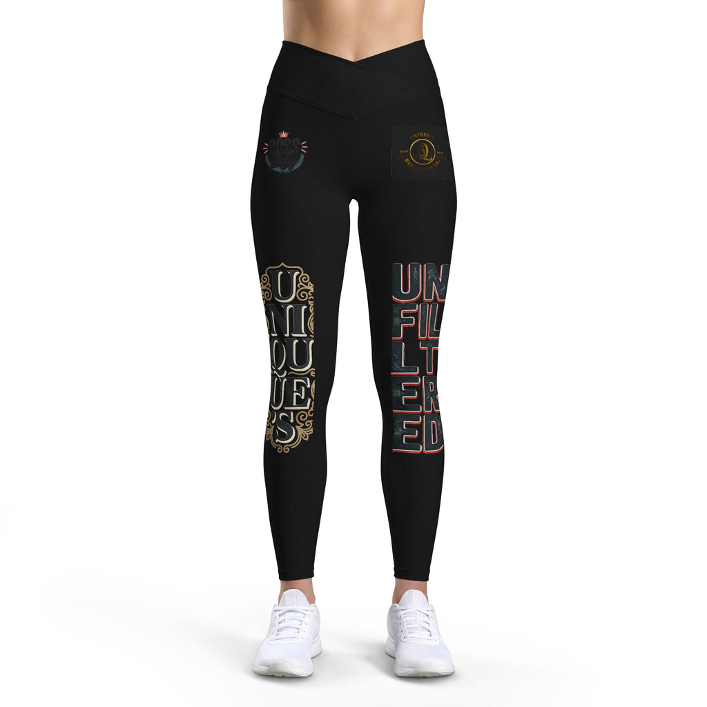 Unique & Unfiltered Women’s Leggings — Bold Graphic Luxe Activewear
