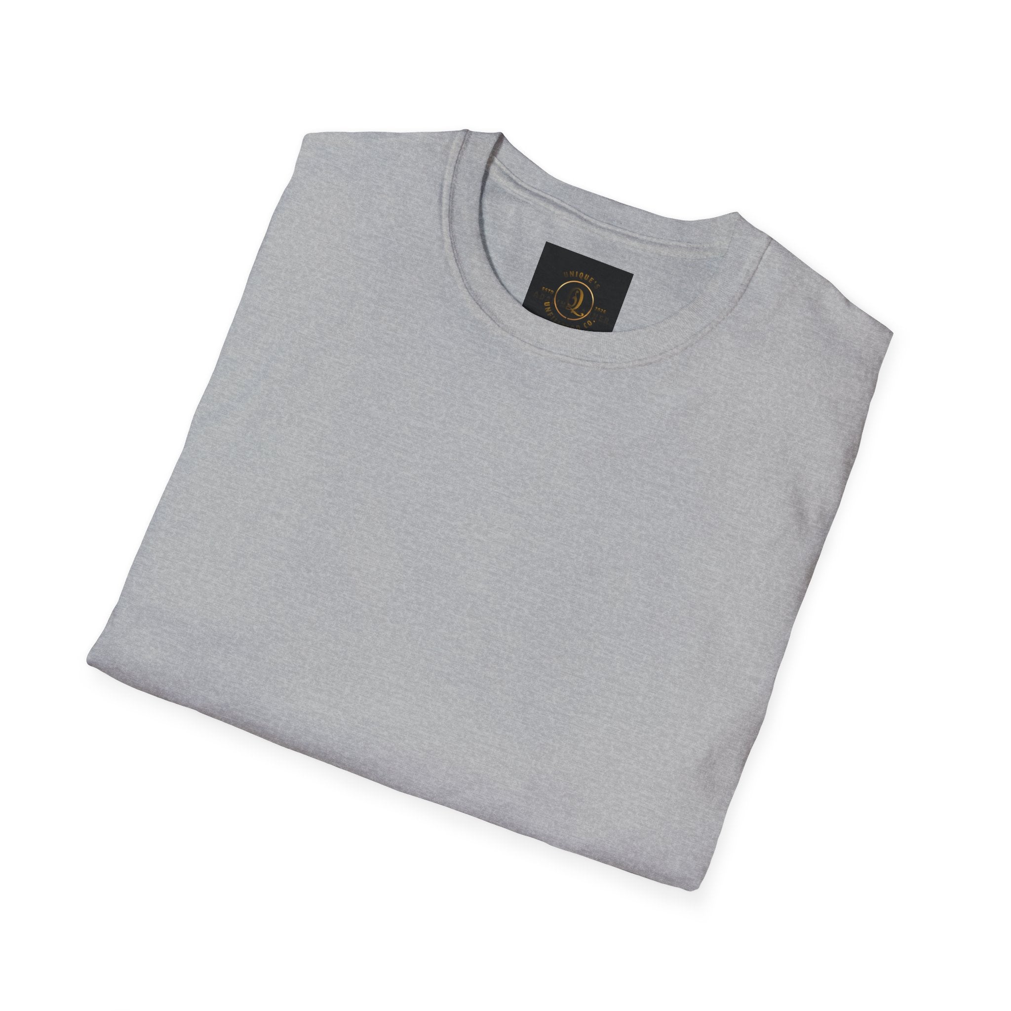 Blue Collar T-Shirt — "Blood, Sweat, Profanity" Skull Workwear Tee
